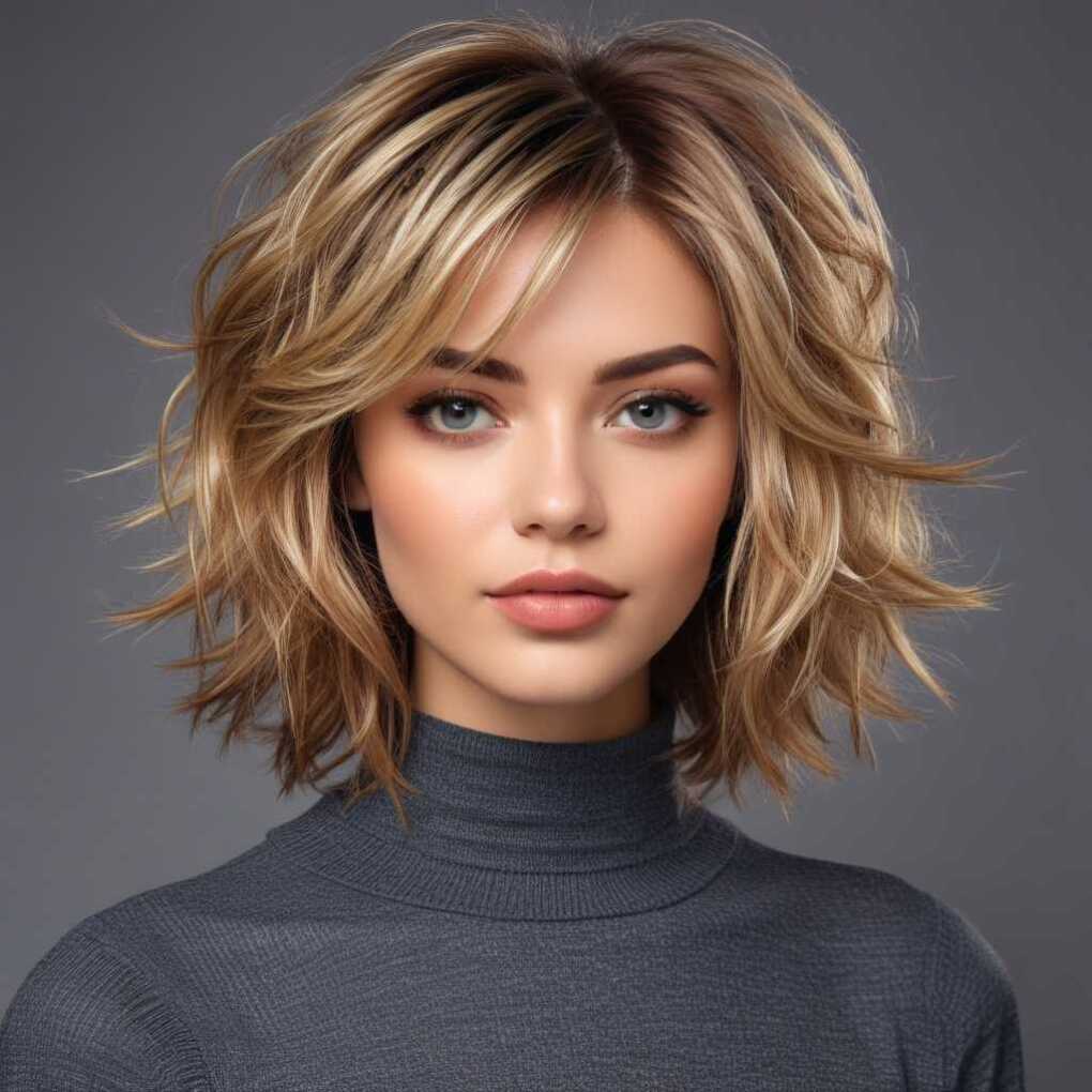 Layered Haircuts for Coarse Hair