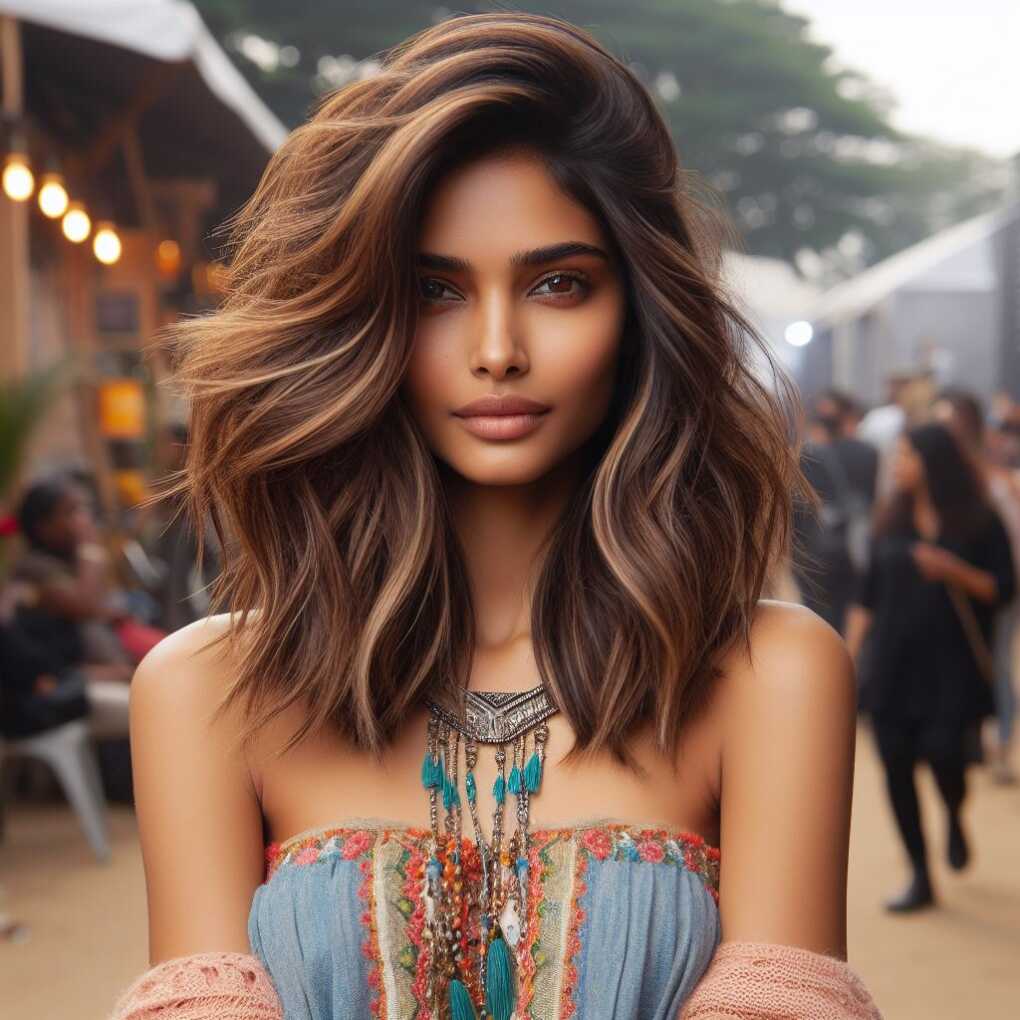 Layered Haircuts for Festivals