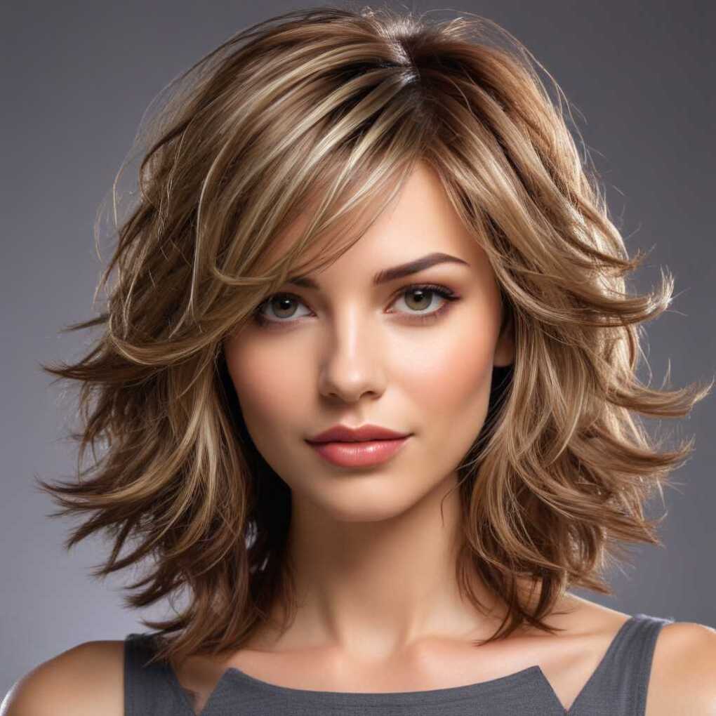 Layered Haircuts for Medium Hair