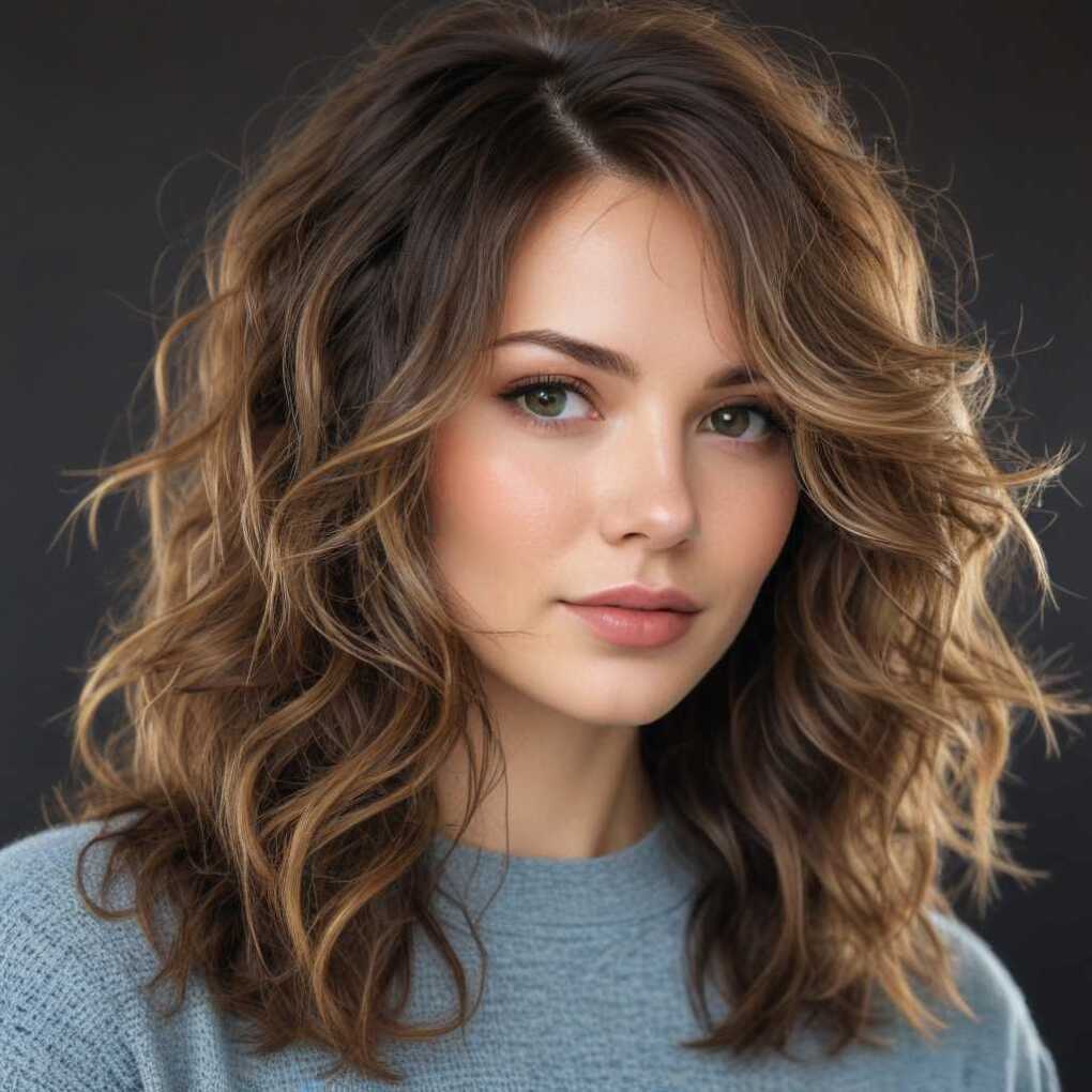 Layered Haircuts for Wavy Hair