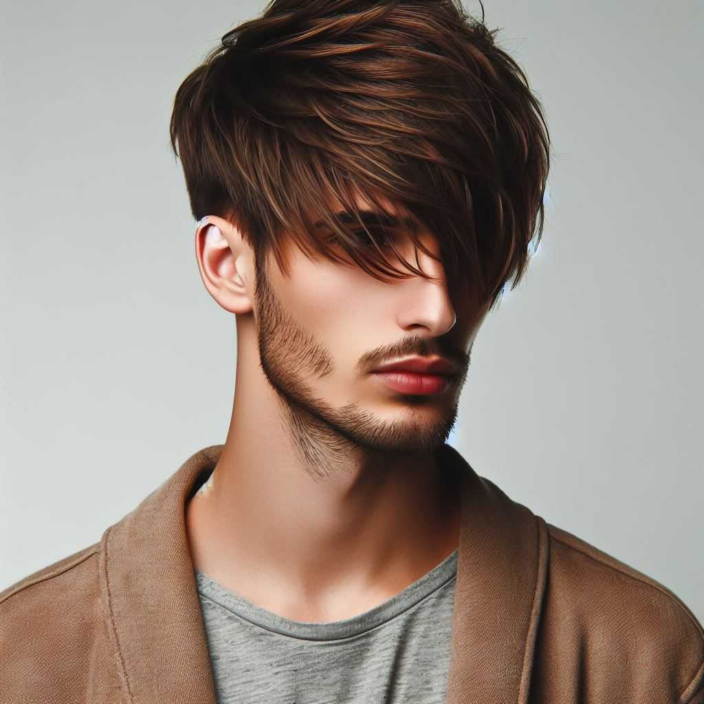 The Asymmetrical Fringe for men