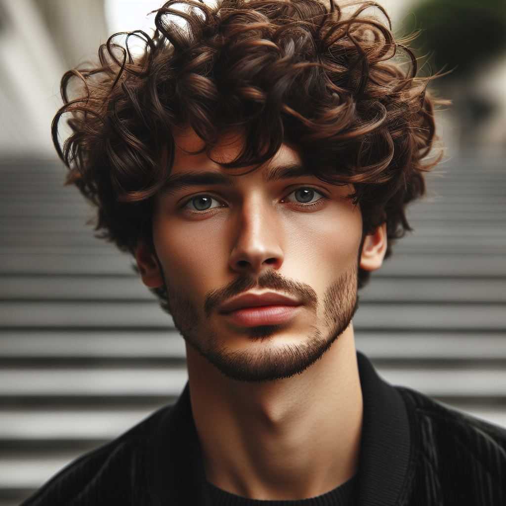 The Curly Crop for Men