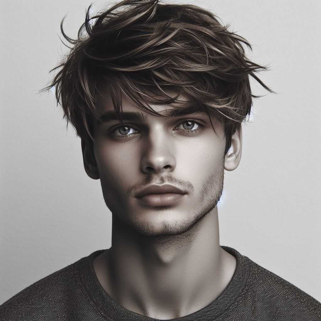 The Messy Fringe for Men