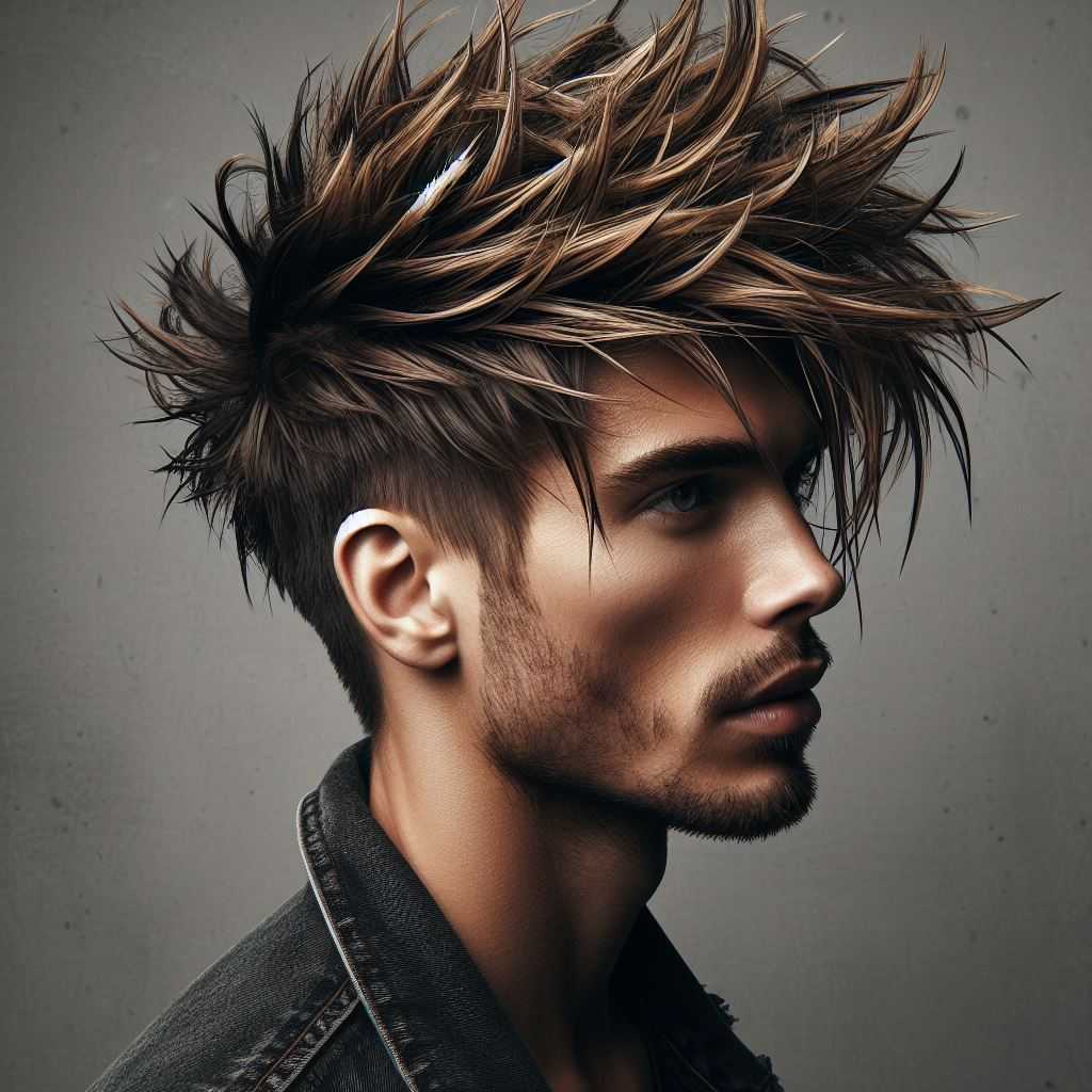 The Messy Spikes for men