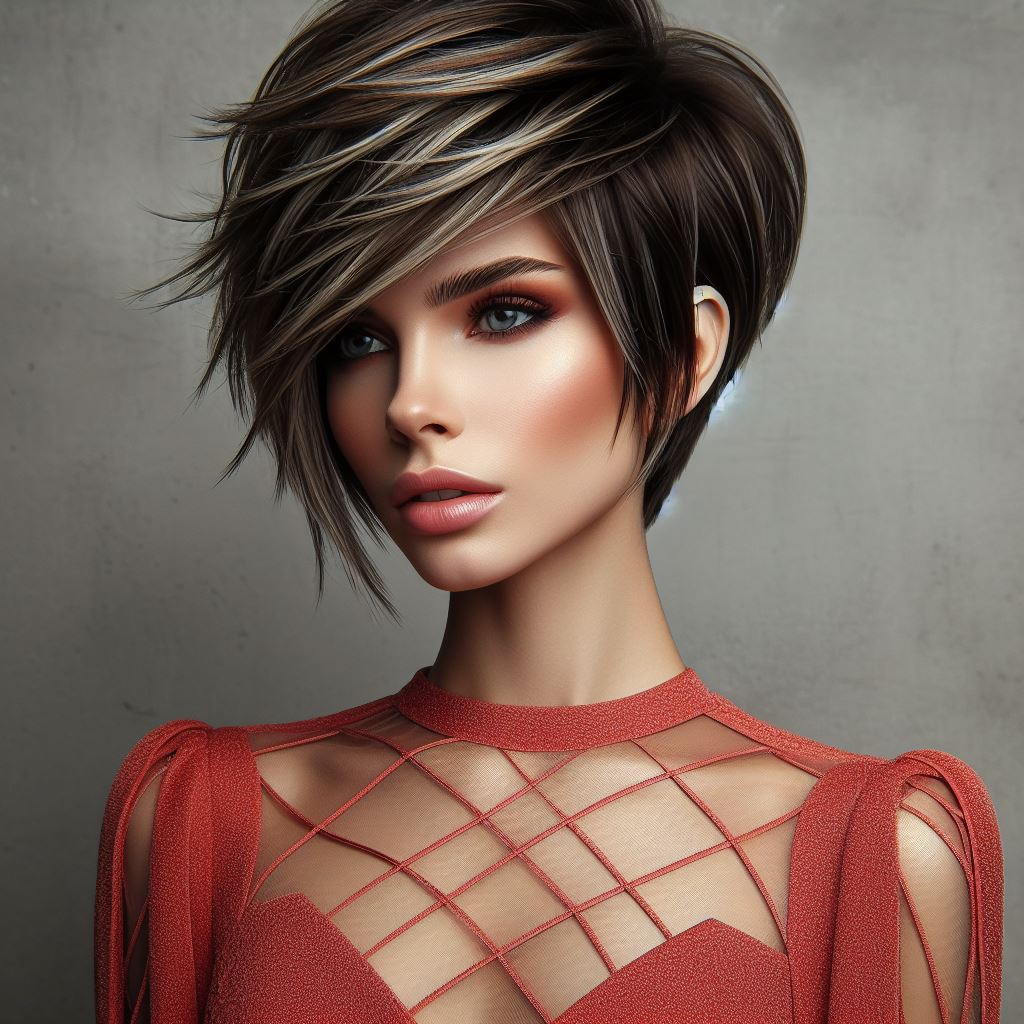 The Pixie Bob with Geometric Lines