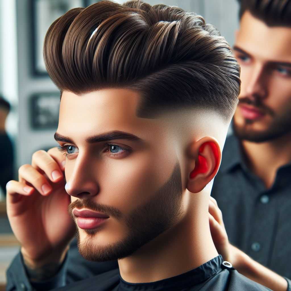 The Pompadour Fade