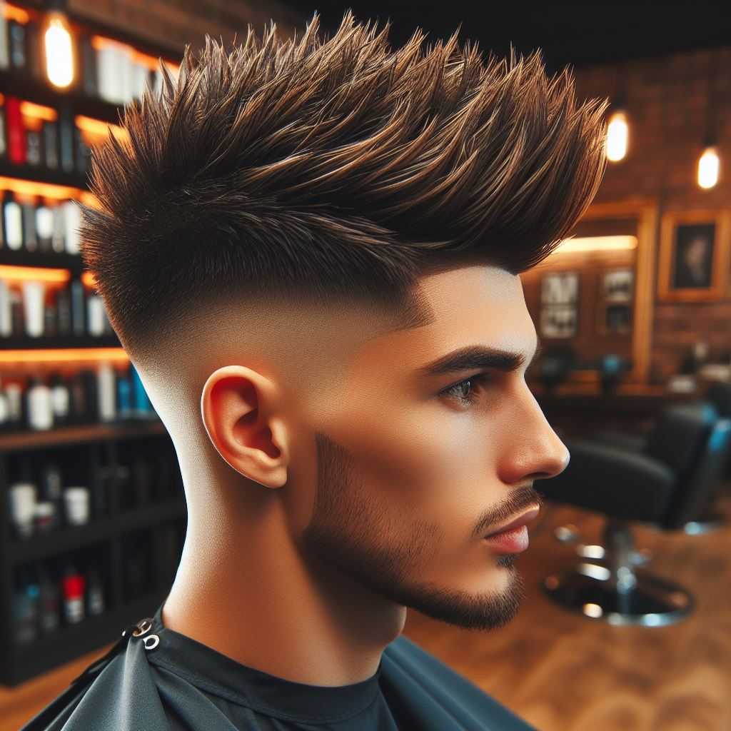 The Spiky Fade