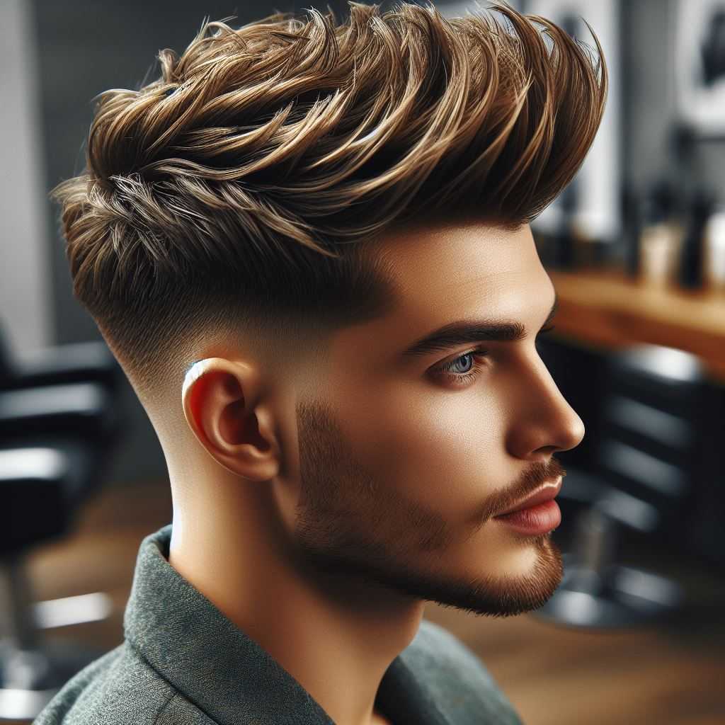 The Textured Quiff  for men