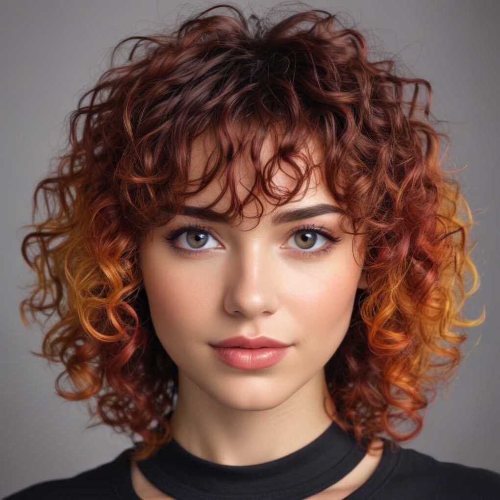 Curly Bangs