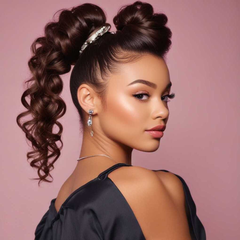 High Puff Ponytail