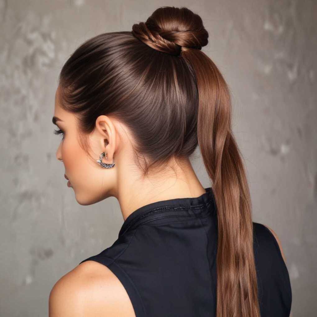 Top Knot Ponytail