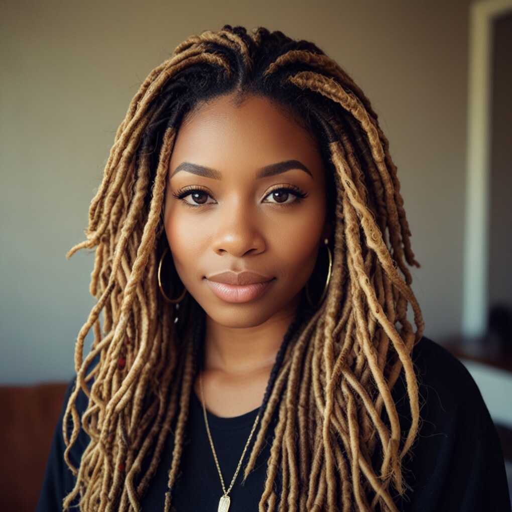 Bohemian Faux Locs