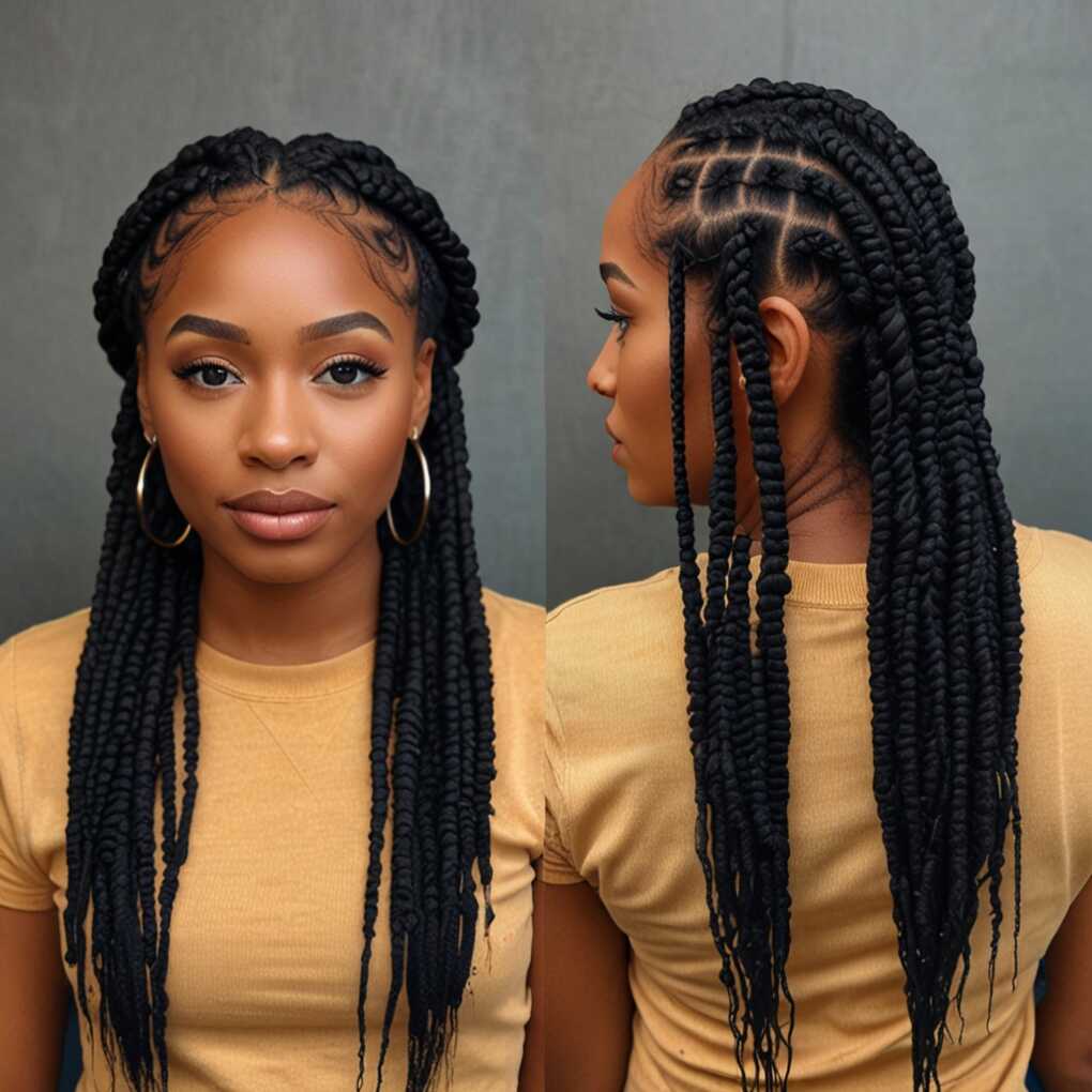 Braided Faux Locs