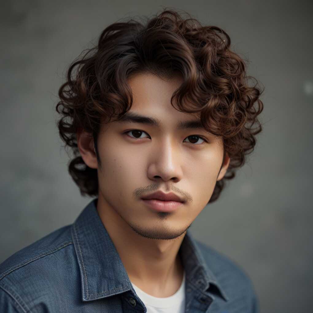 Curly Korean Style