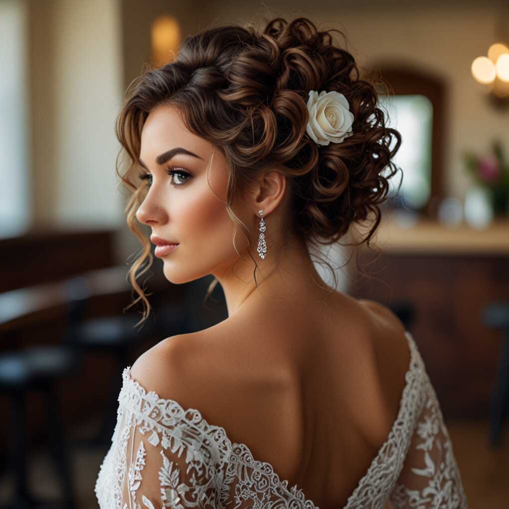 Curly Updo