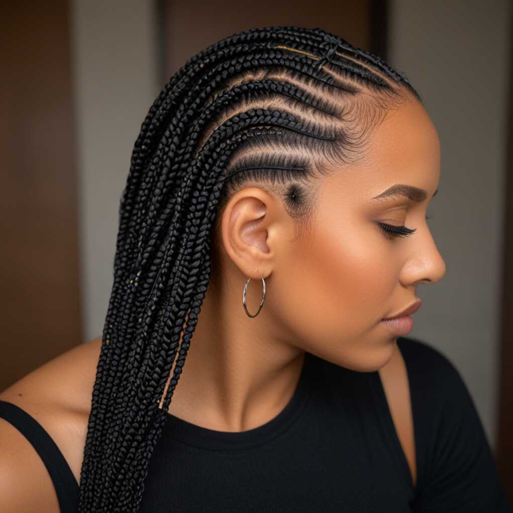 16. Micro Cornrows