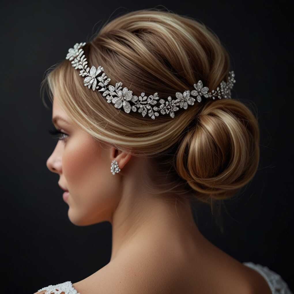 Elegant Chignon with Accessories