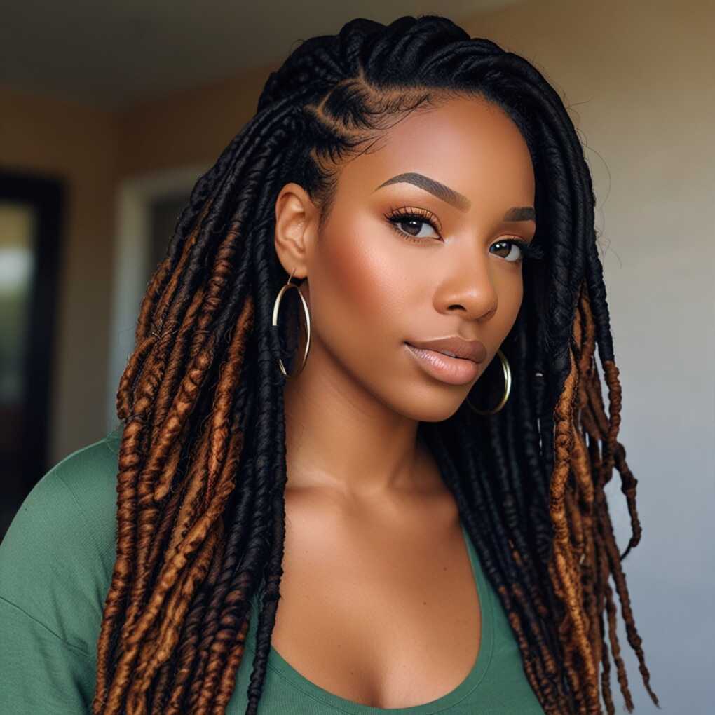 Goddess Faux Locs