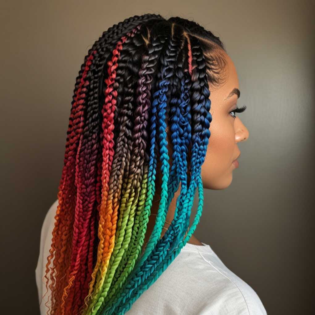 Ombre Braids