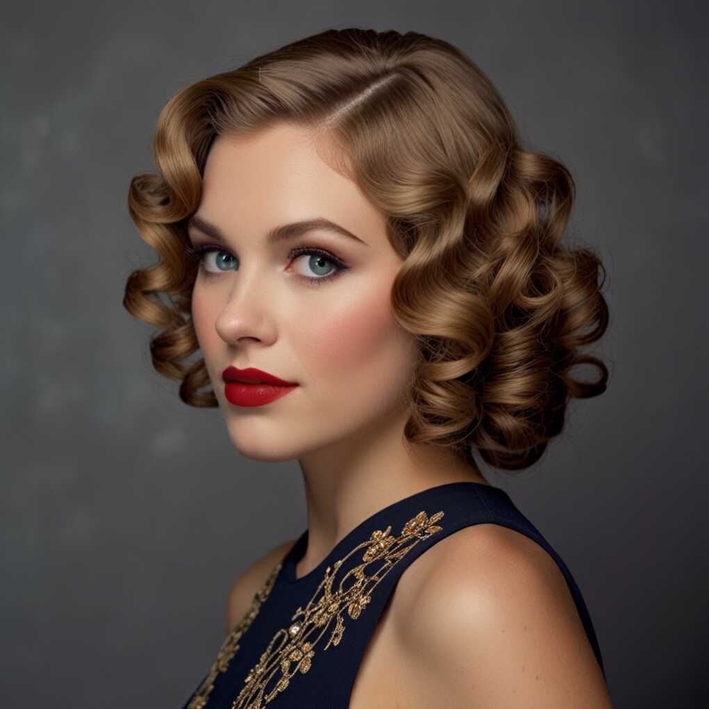 Retro Pin Curls