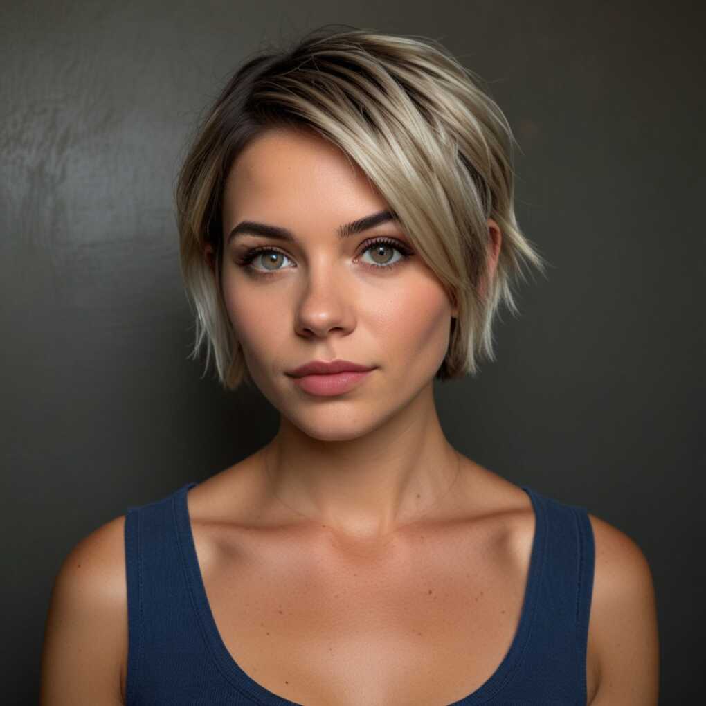 Shoulder Length Pixie