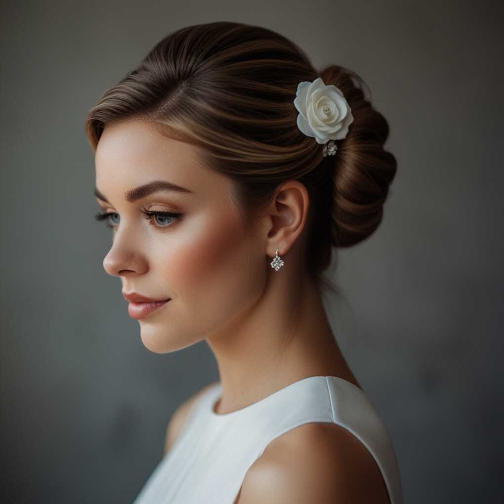 Sleek Low Bun