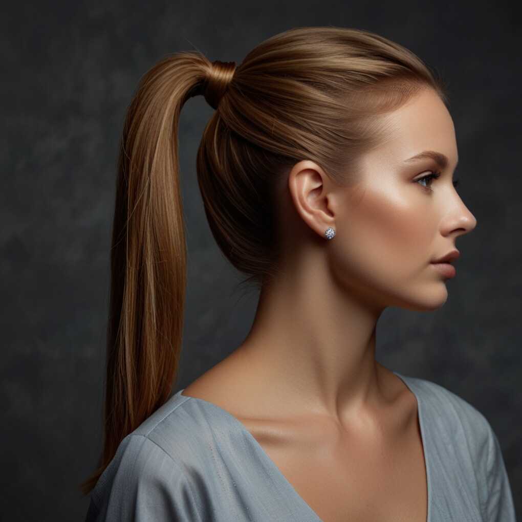 Sleek Ponytail