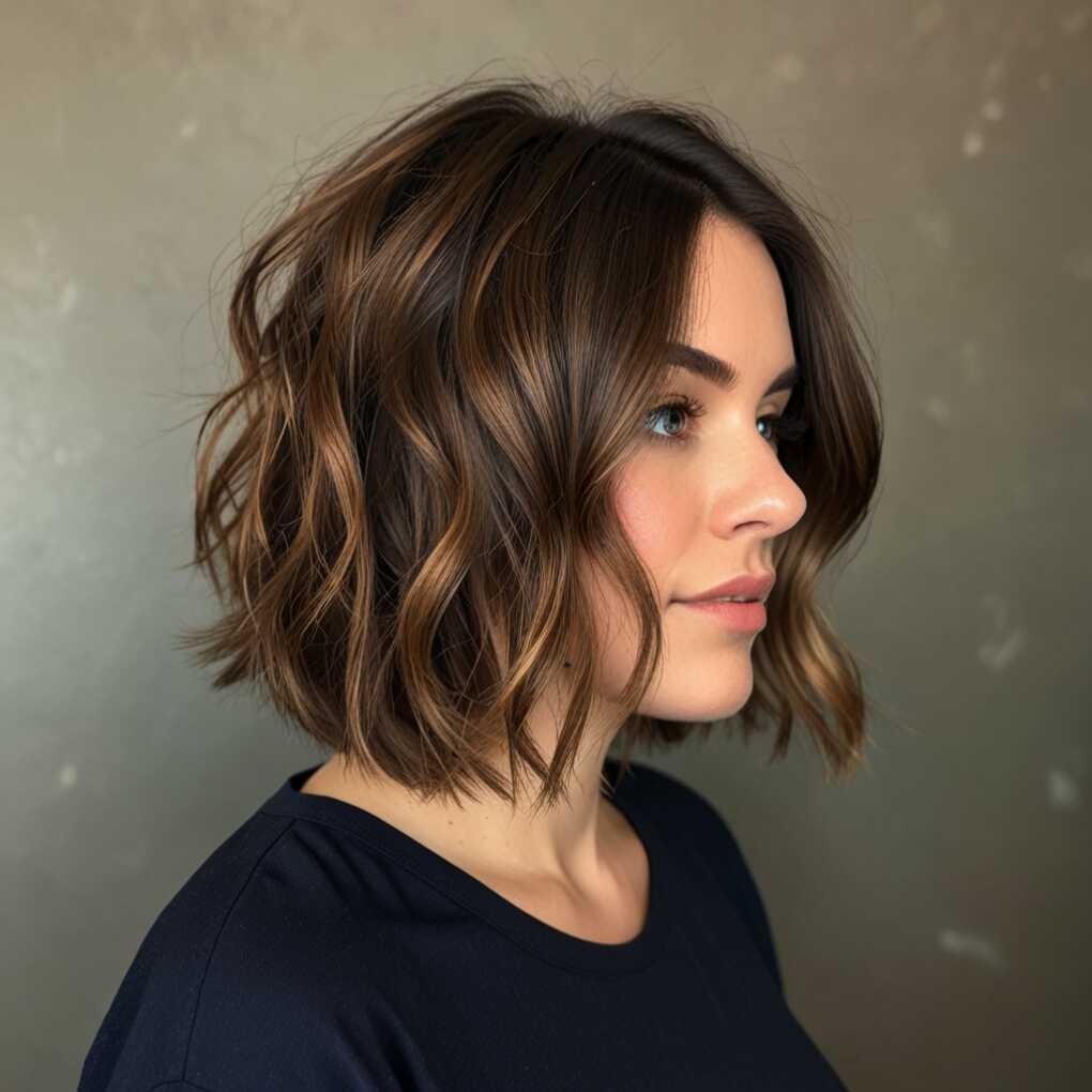 Textured Lob (Long Bob)