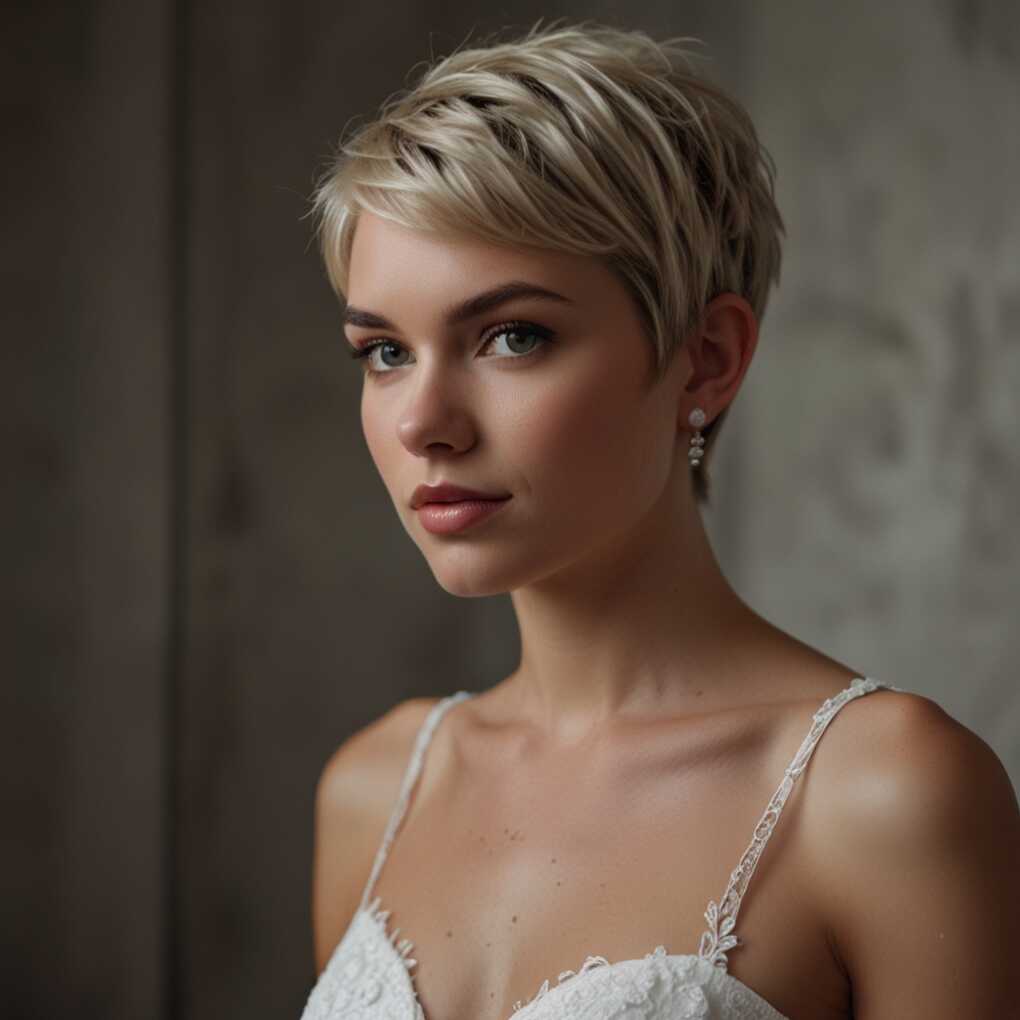 Textured Pixie Cut