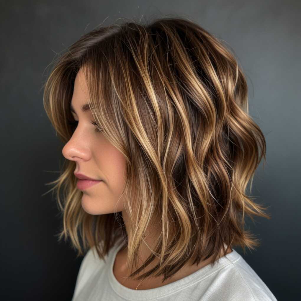 The Shag with Balayage