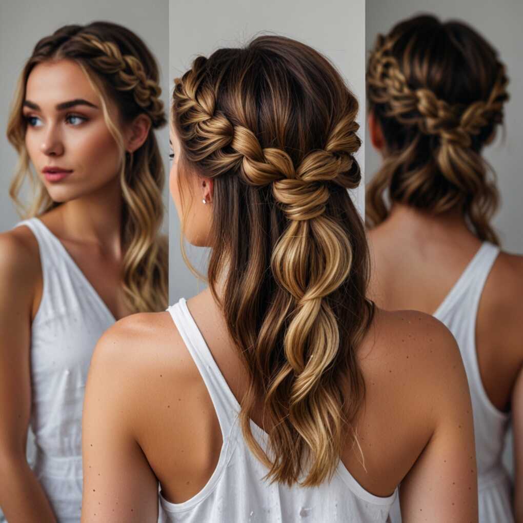 Twisted Halo Braid