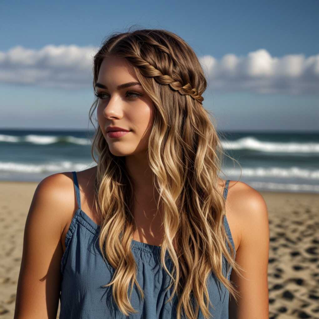 Twisted Rope Braid with Waves