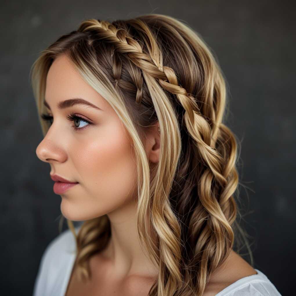 Twisted Waterfall Braid