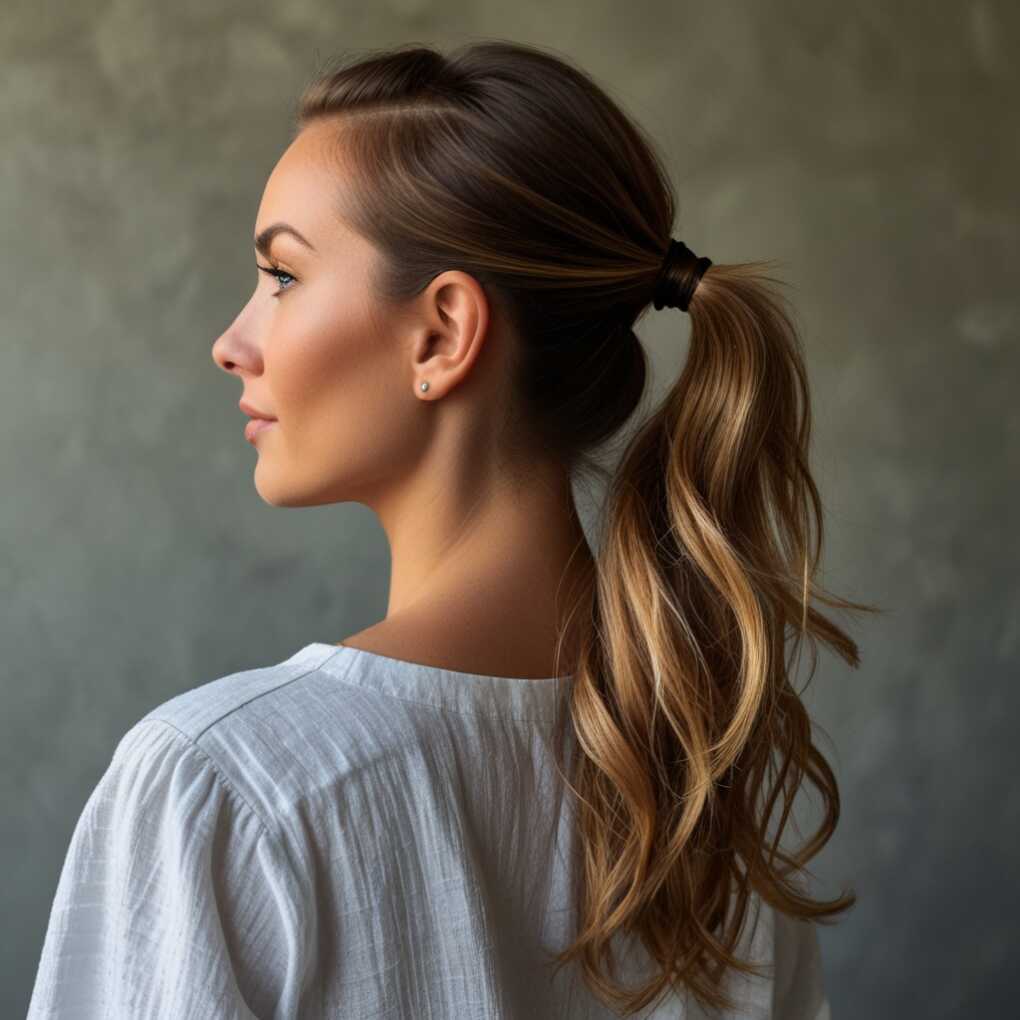 Wavy Ponytail