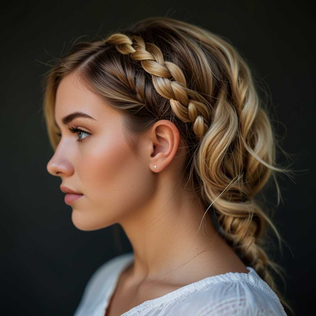 Bohemian Braided Crown