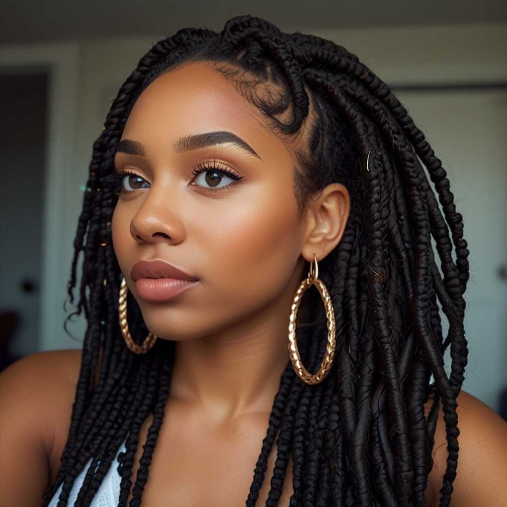 Bohemian Faux Locs