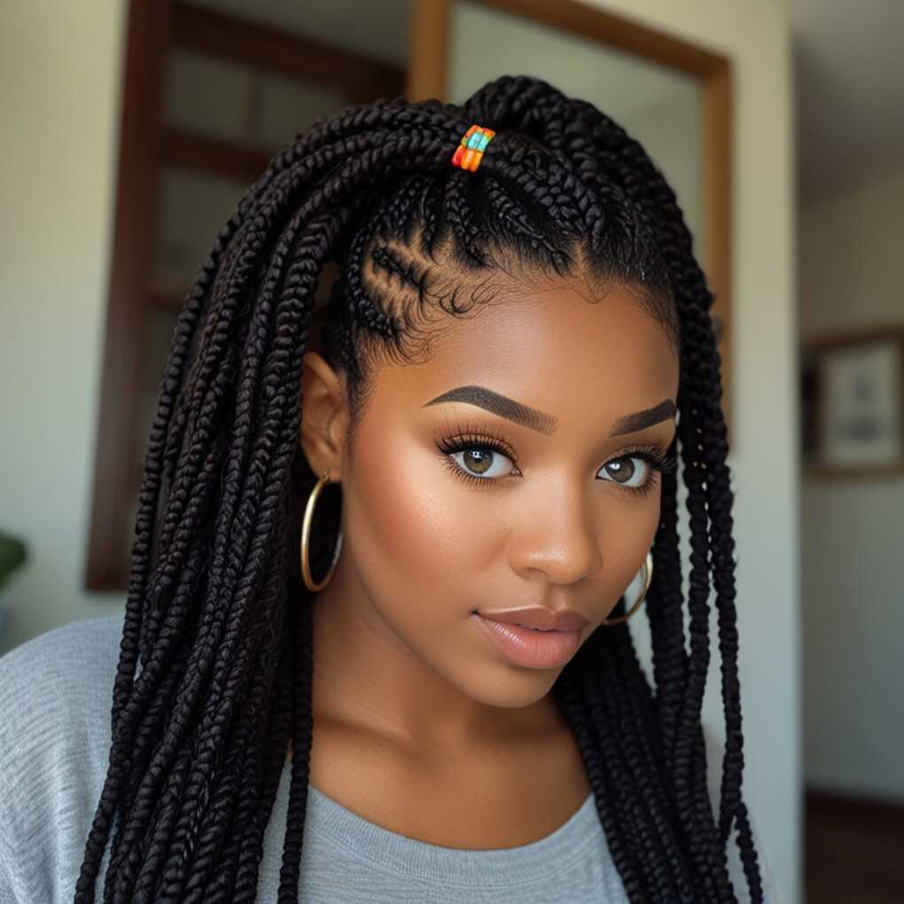 Boho Box Braids