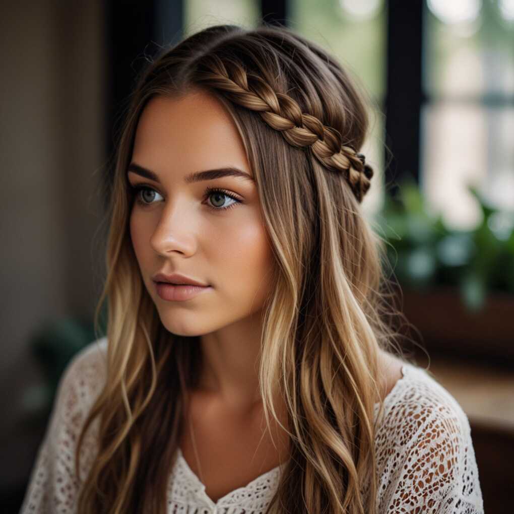 Boho Braided Headband