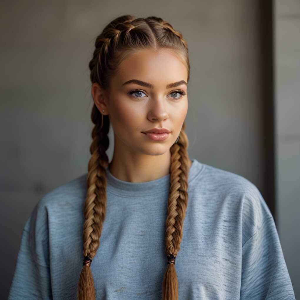 Double Dutch Braids