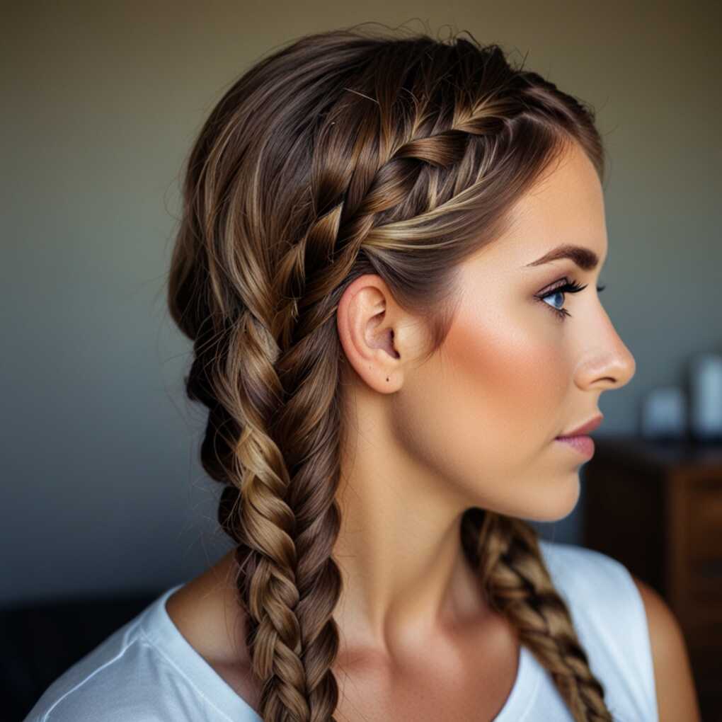 Fishtail Side Braid