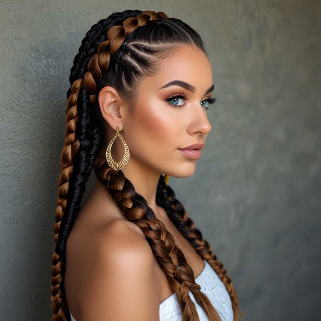 Grecian Goddess Braids