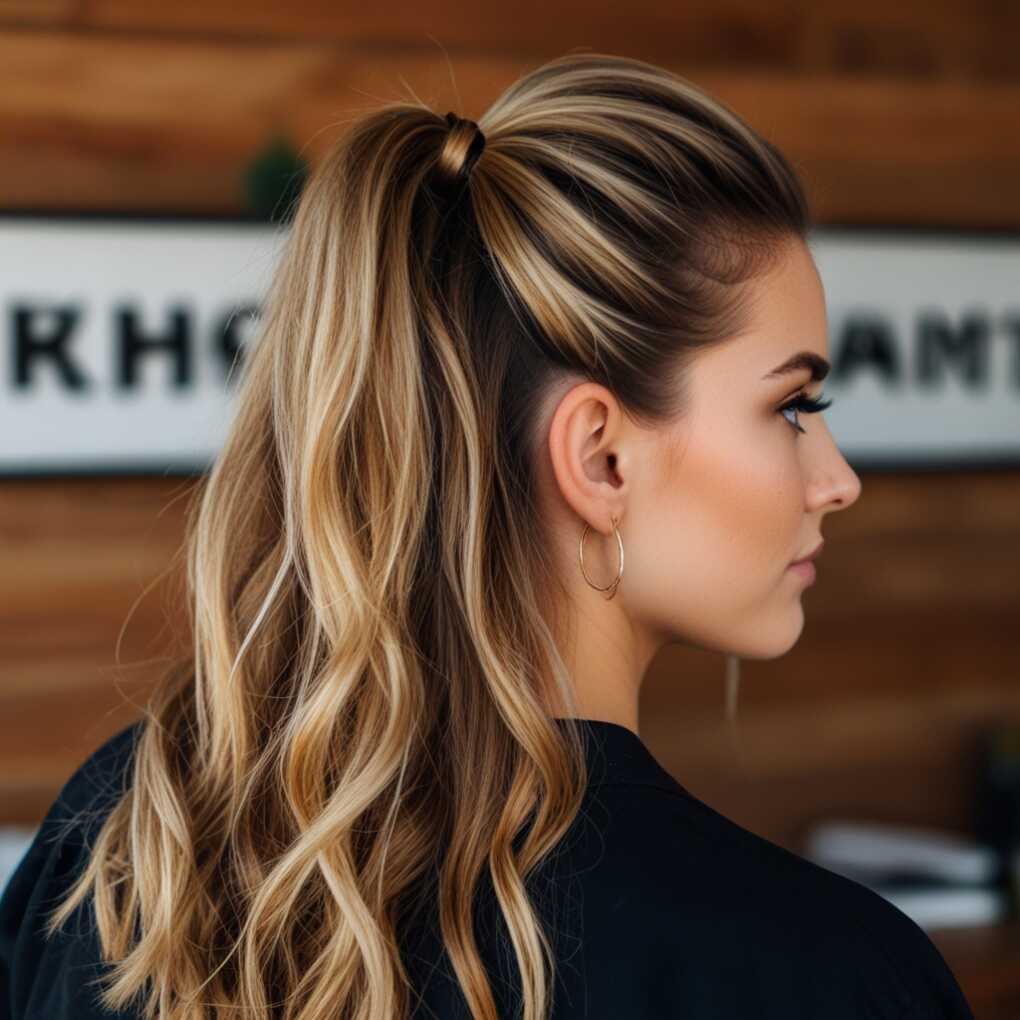 Half-Up Top Knot