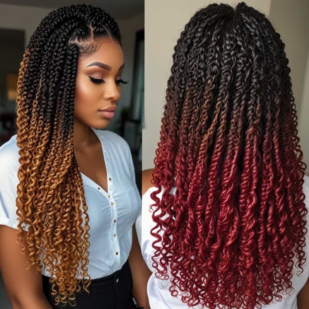 Ombre Passion Twists