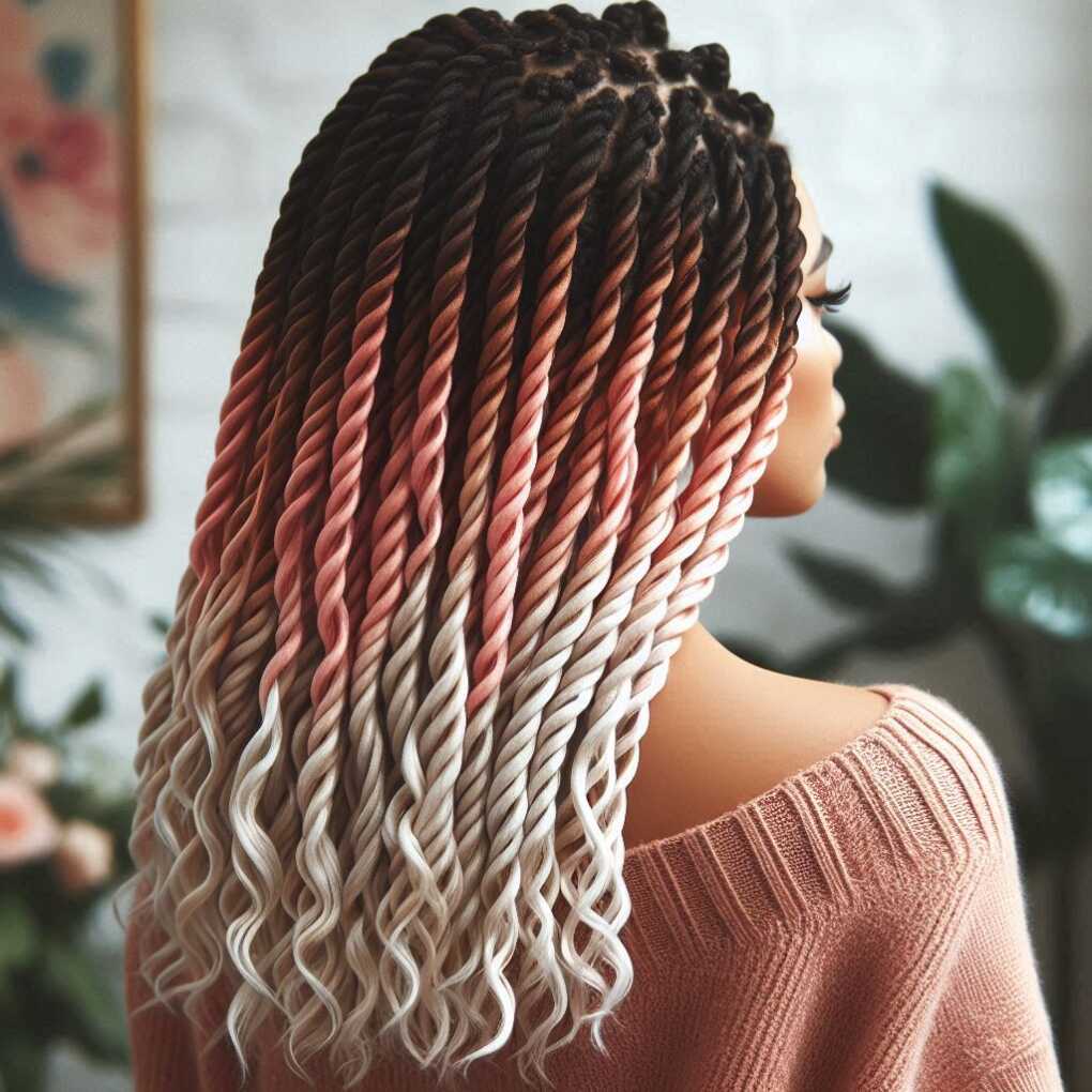 Ombré Senegalese Twists