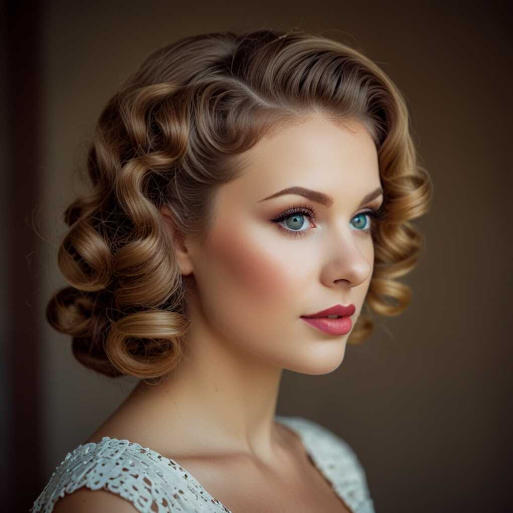 Retro Pin Curls