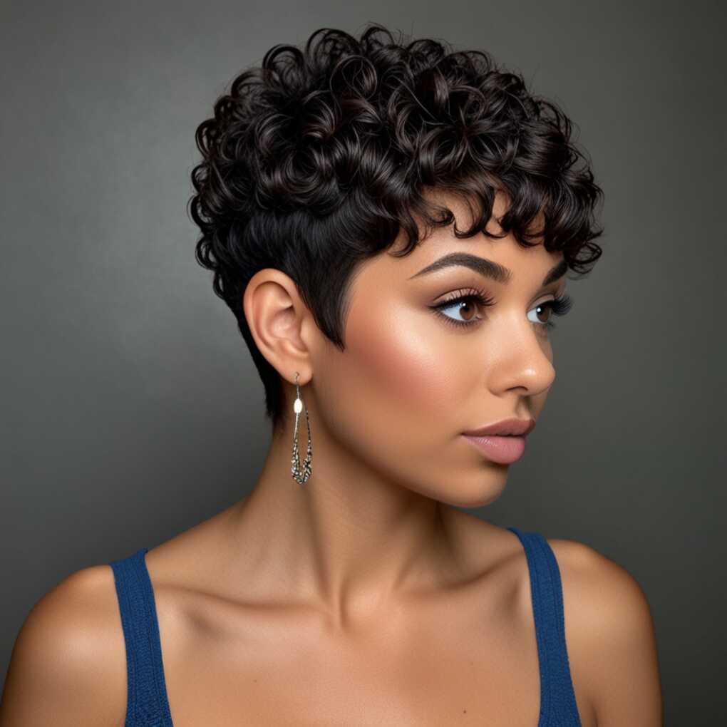 Textured Pixie Cut