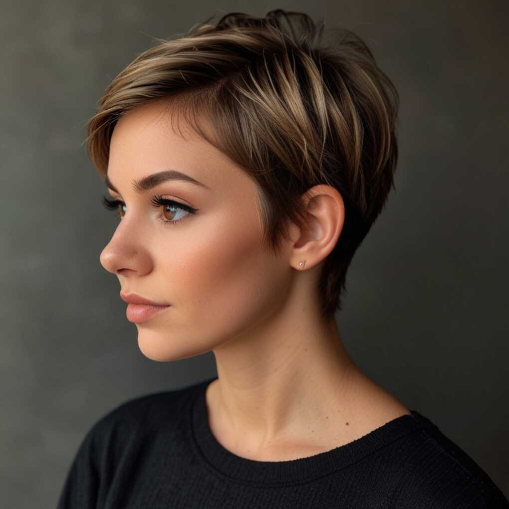 Textured Pixie Cut