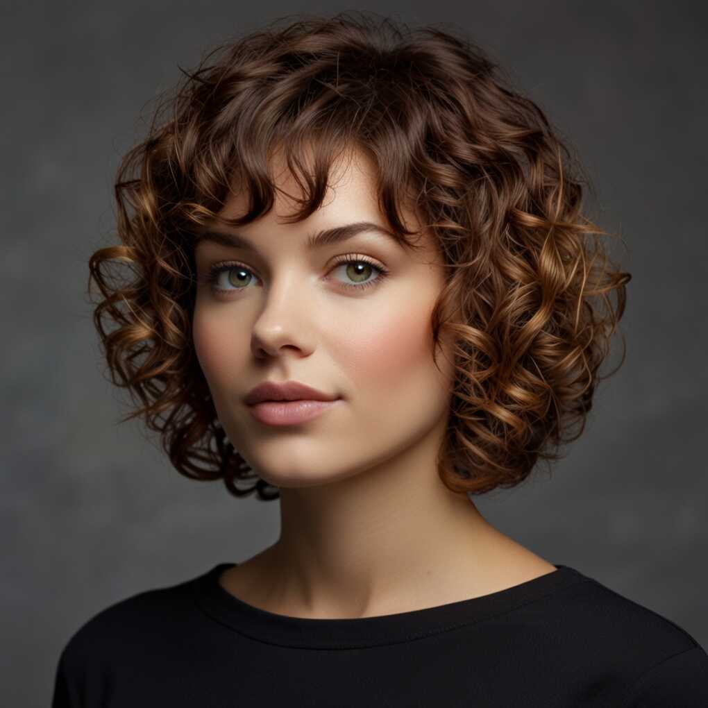 The Curly Bob