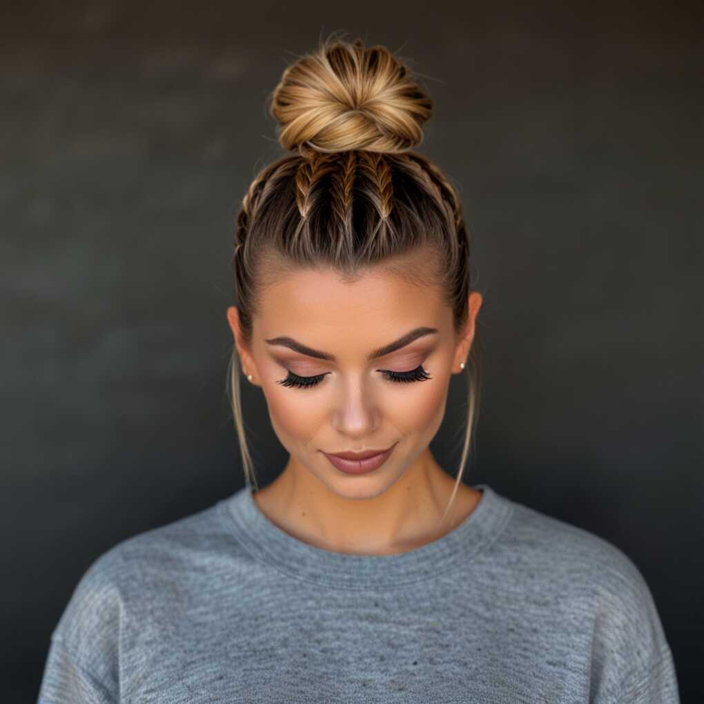 Twisted Top Knot