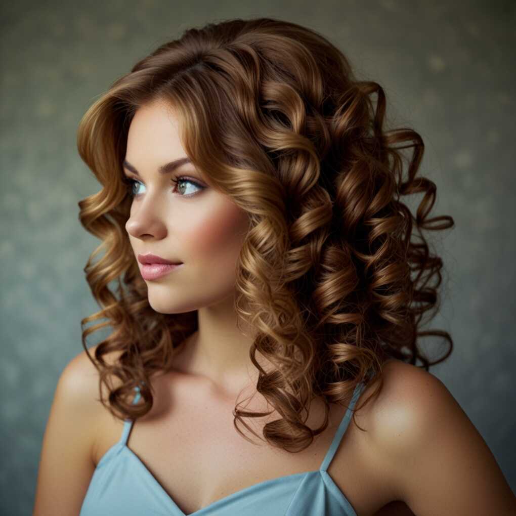 Voluminous Curls